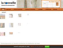 Tablet Screenshot of latonnelle.nl